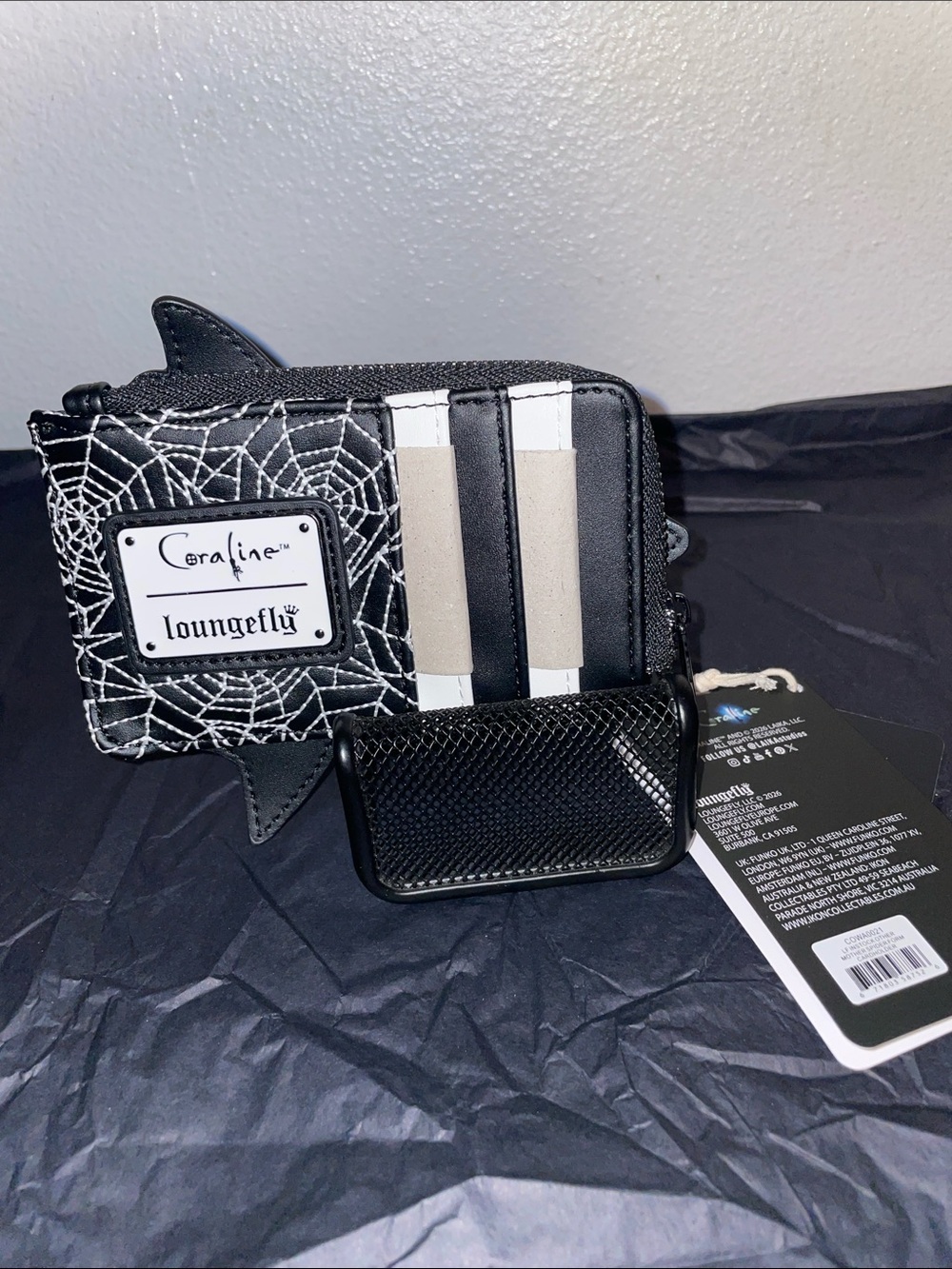 Loungefly Coraline Other Mother Spider Form GITD Cosplay Mini Backpack & Wallet - Picture 13 of 15